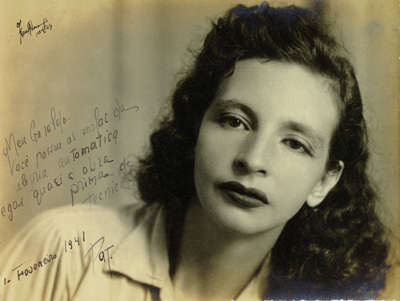 Patrícia Galvão, a Pagu, em retrato de 1941