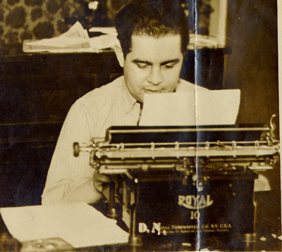 O jornalista e crítico Geraldo Ferraz  