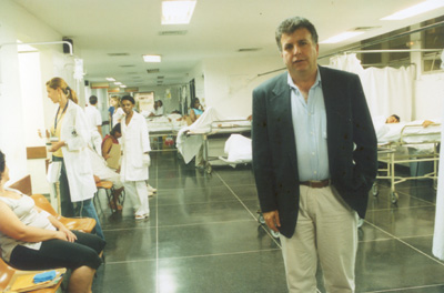 O médico Ivan Toro, superintendente do Hospital das Clínicas: projeto prevê ampliação de leitos de UTI