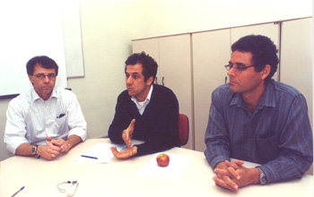 Da esquerda para a direita, Sergio Salles Filho, João Furtado e Sergio Queiroz: resultados do DPP surpreendem pesquisadores (Fotos: Antoninho Perri)