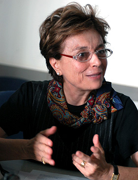 A professora Maria Teresa Eglér Mantoan, co-autora da cartilha "Entidades fizeram uma leitura equivocada do texto" (Foto: Neldo Cantanti)