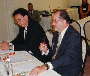 Giancarlo Stefano (à esquerda) e Márcio Girão Barroso: por uma mudança de mentalidade
