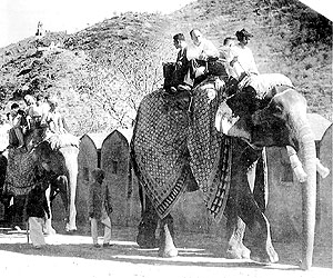 1963 - Em Jaypur, na Índia