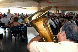 Apresentação da Orquestra Sinfônica da Unicamp: política cultural em debate (Foto: Antoninho Perri)