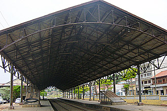 Projeto de restauração da estação ferroviária de Louveira, cuja coordenação ficou a cargo do Centro de Tecnologia da Unicamp (Foto:Divulgação)
