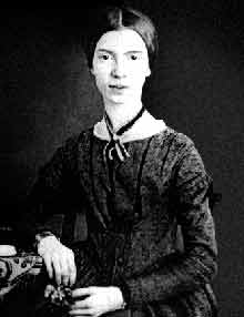 A poeta norte-americana Emily Dickinson, cuja obra foi publicada após a sua morte(Foto: Reprodução)