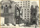 Demolição da Igreja do Rosário em foto de 1956
