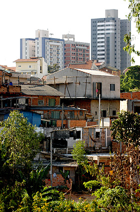 Contraste em Campinas: pesquisa mostra que diferenças podem ser significativas em uma mesma cidade (Foto: Antoninho Perri) 