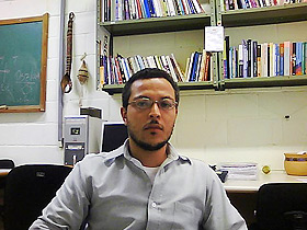 Rogério Bezerra da Silva é doutorando pelo mesmo departamento (Divulgação)  