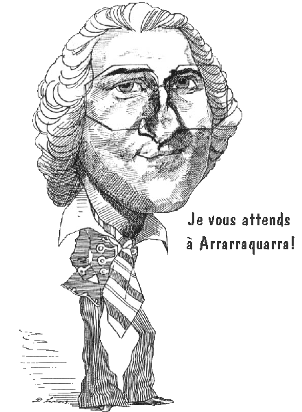 Jean-Jacques Rousseau vous attends  Araraquara!