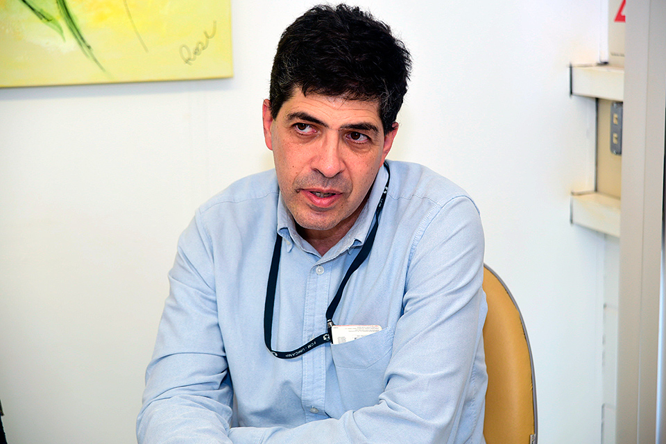 O médico Cláudio Coy Imagem do médico Cláudio Coy