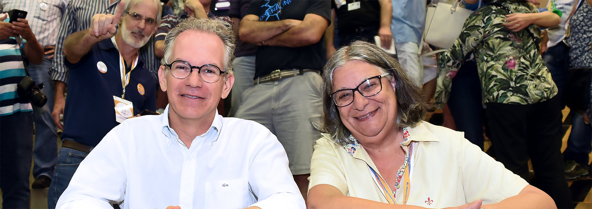 Marcelo Knobel será o reitor da Unicamp entre 2017 e 2021, tendo Teresa Atvars  como coordenadora-geral