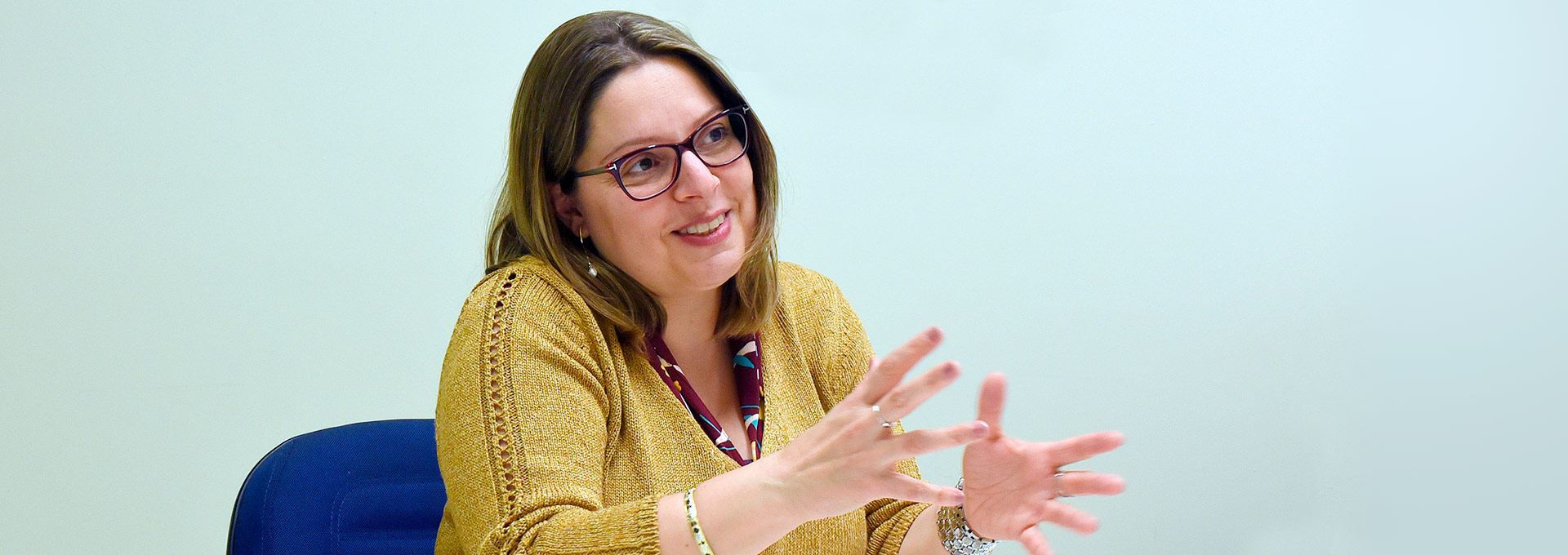 A antropóloga Mariana Françozo A antropóloga Mariana Françozo