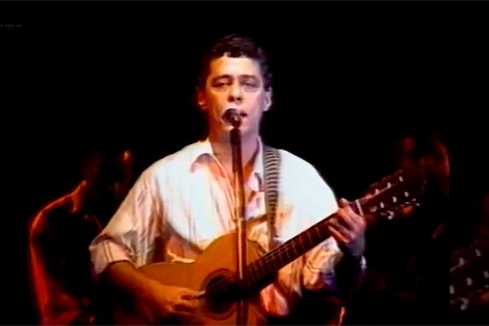 Chico Buarque no Ginásio Multidisciplinar da Unicamp em1987 | Foto: Reprodução Chico Buarque no Ginásio Multidisciplinar da Unicamp em1987 | Foto: Reprodução