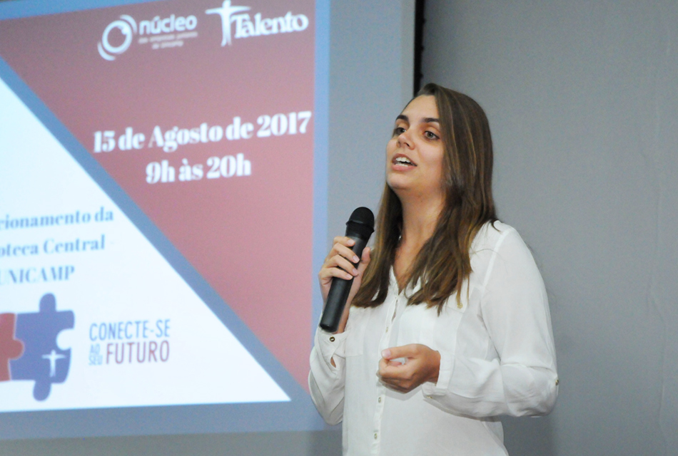Carla Chiachia de Oliveira, presidente do Núcleo das Empresas Juniores da Unicamp