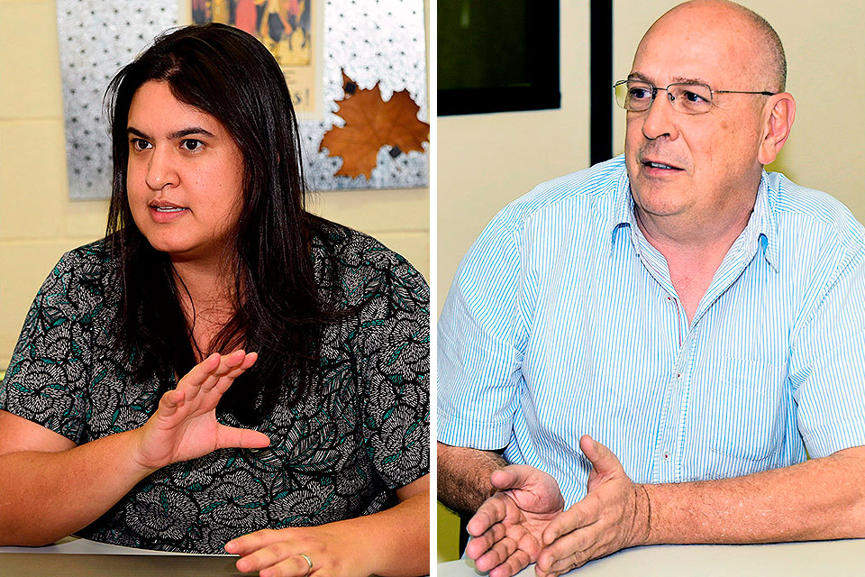 Ana Elisa Spaolonzi Queiroz Assis e Evaldo Piolli | Foto: Antonio Scarpinetii Ana Elisa Spaolonzi Queiroz Assis e Evaldo Piolli | Foto: Antonio Scarpinetii