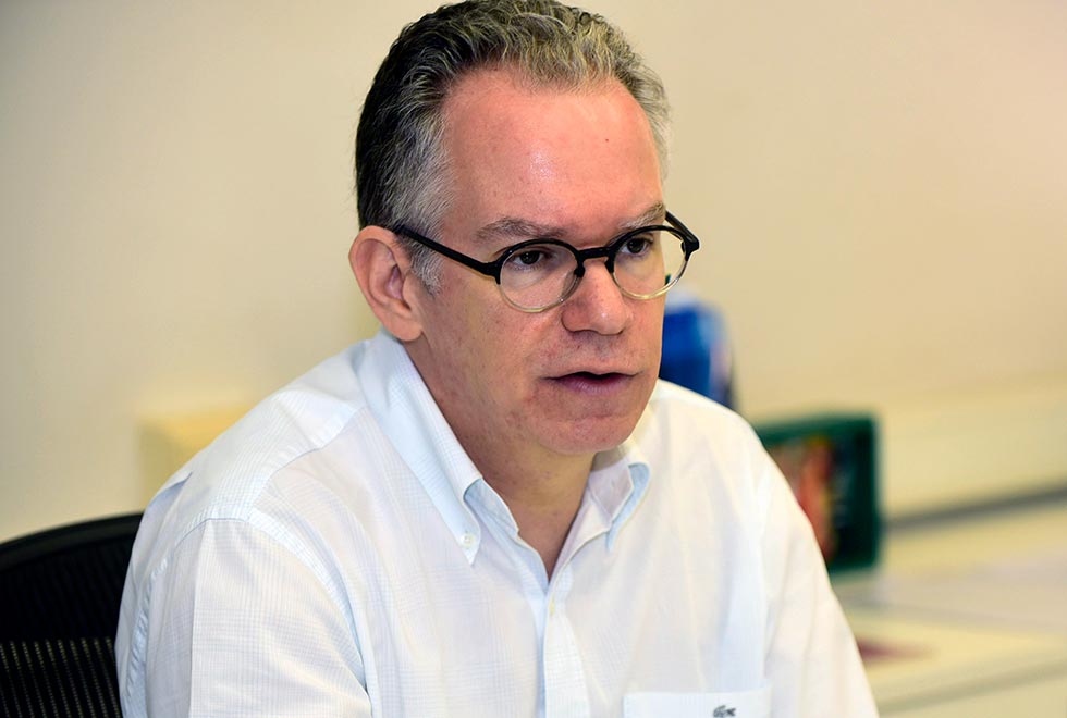 O reitor Marcelo Knobel: “Estamos trabalhando de forma determinada para assegurar a sustentabilidade financeira da Unicamp"