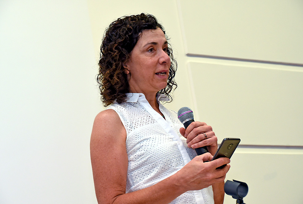 A professora Márcia Abreu, diretora da Editora Unicamp A professora Márcia Abreu, diretora da Editora Unicamp