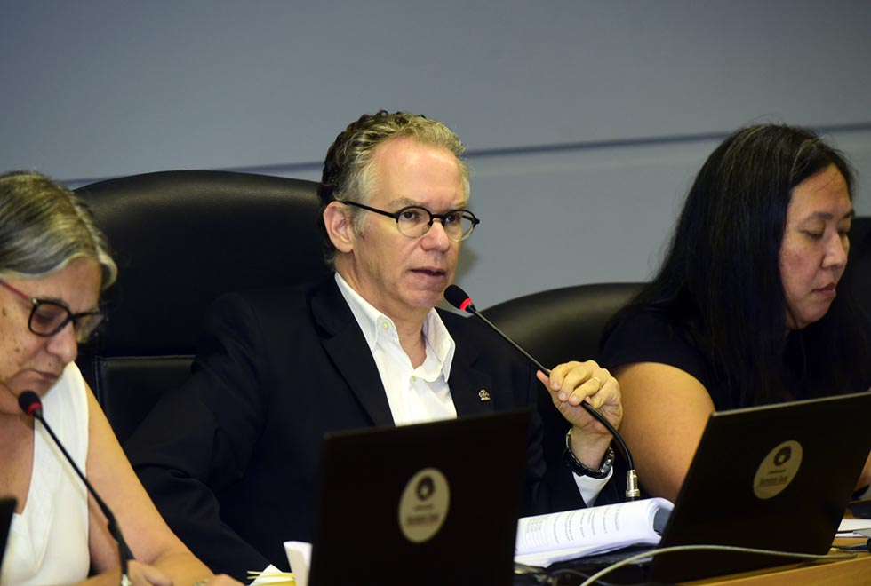 Reitor Marcelo Knobel preside Consu Reitor Marcelo Knobel preside Consu