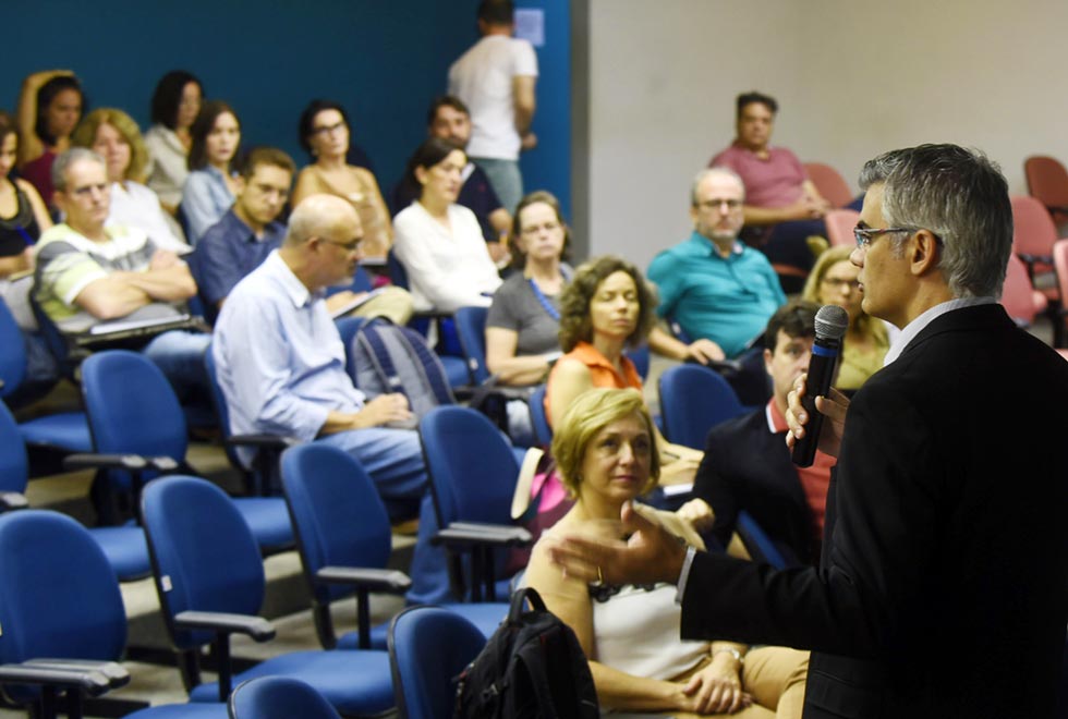 Fábio Pereira Bravin, membro da  Diretoria de Estatísticas Nacionais do Inep