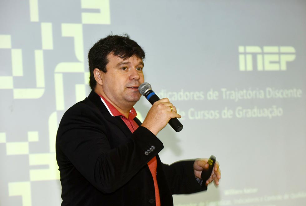 Willians Kaizer dos Santos Maciel, membro da Diretoria de Estatísticas Nacionais do Inep Willians Kaizer dos Santos Maciel, membro da Diretoria de Estatísticas Nacionais do Inep