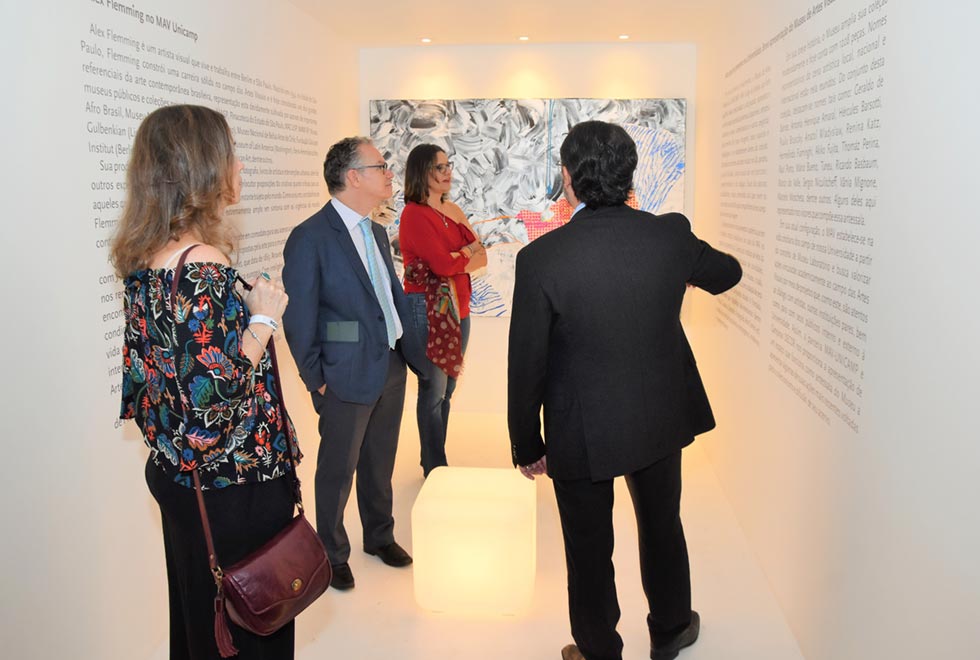 Monica Bonomi, Marcelo Knobel, Keila Knonel e Fernando Hashimoto na Campinas Decor Monica Bonomi, Marcelo Knobel, Keila Knonel e Fernando Hashimoto na Campinas Decor