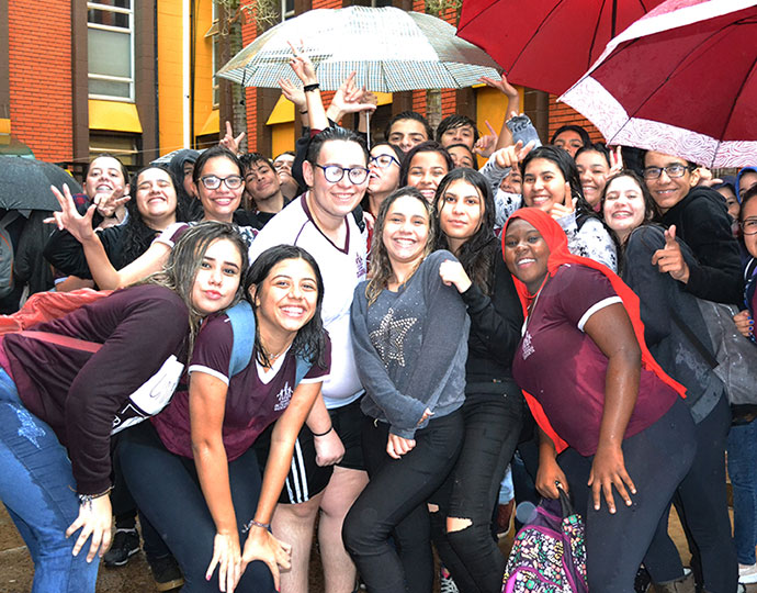 Na FCM, UPA até com chuva Na FCM, UPA até com chuva