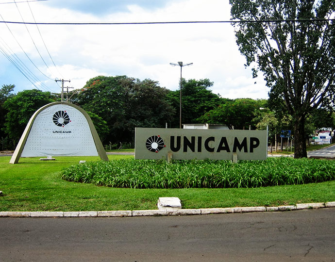 Imagem área do campus da Unicamp
