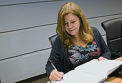 A professora Nancy Lopes Garcia, nova pró-reitora de Pós-Graduação 