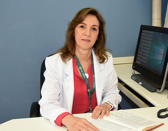 Lúcia Costa Paiva, diretora da Divisão de Ginecologia