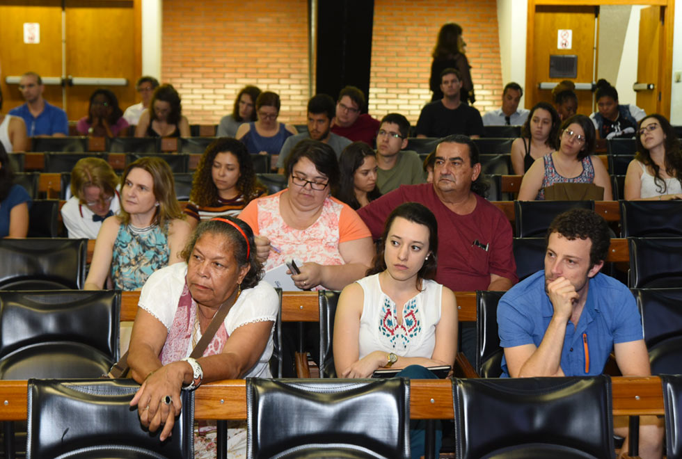Público que acompanhou o Fórum A Cidade em Disputa, no Centro de Convenções da Unicamp x