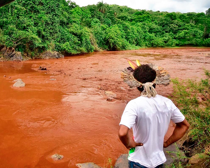 Indígenas Pataxó Hã-hã-hãe vivem na aldeia Naõ Xohã, às margens do rio Paraopeba. Publicado em 28/01/2019 - 11:18 | Foto: Lucas Hallel ASCOM/FUNAI Brumadinho /MG