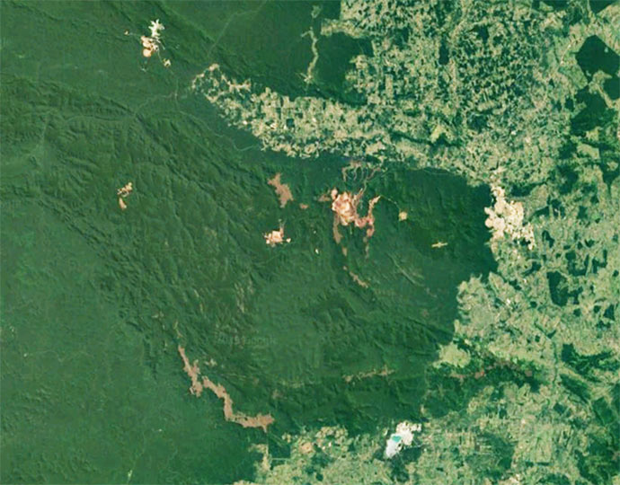 Áreas favoráveis para prospecção mineral na Amazônia podem ser mais amplas do que se imagina Áreas favoráveis para prospecção mineral na Amazônia podem ser mais amplas do que se imagina