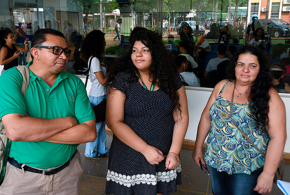 Muitos pais acompanharam os filhos na formalização de ingresso na Unicamp