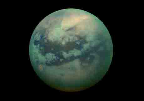 Titã, a maior Lua de Saturno (Foto: NASA) Titã, a maior Lua de Saturno (Foto: NASA)