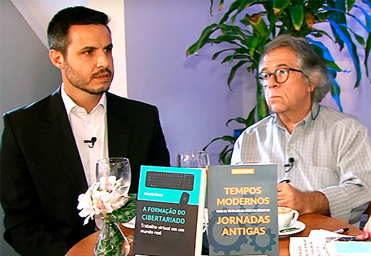 Silvio Beltramelli Neto, professor da PUC-Campinas e Ricardo Antunes, professor do IFCH Unicamp Silvio Beltramelli Neto, professor da PUC-Campinas e Ricardo Antunes, professor do IFCH Unicamp
