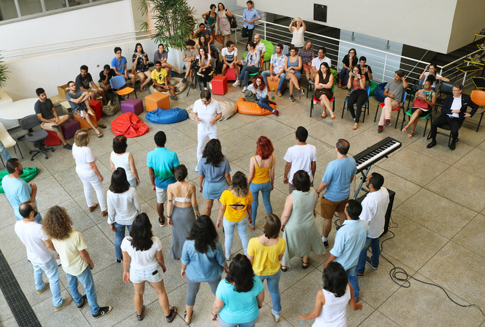 Atividades culturais durante as celebrações dos 40 anos do IG - Coral