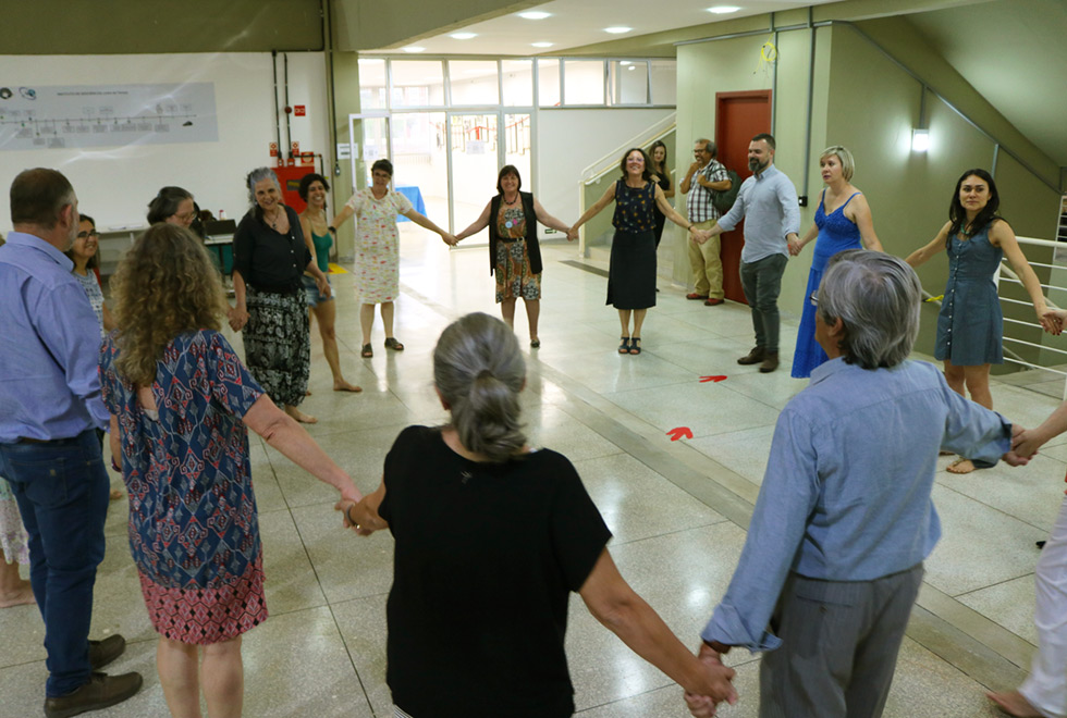 Atividades culturais durante as celebrações dos 40 anos do IG - Biodanza