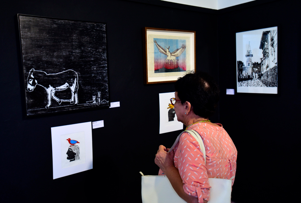 Museu de Socorro recebeu a II BiNaif bordadeiras do Programa UniversIDADE expostos da II Bienal Internacional de Arte Naif