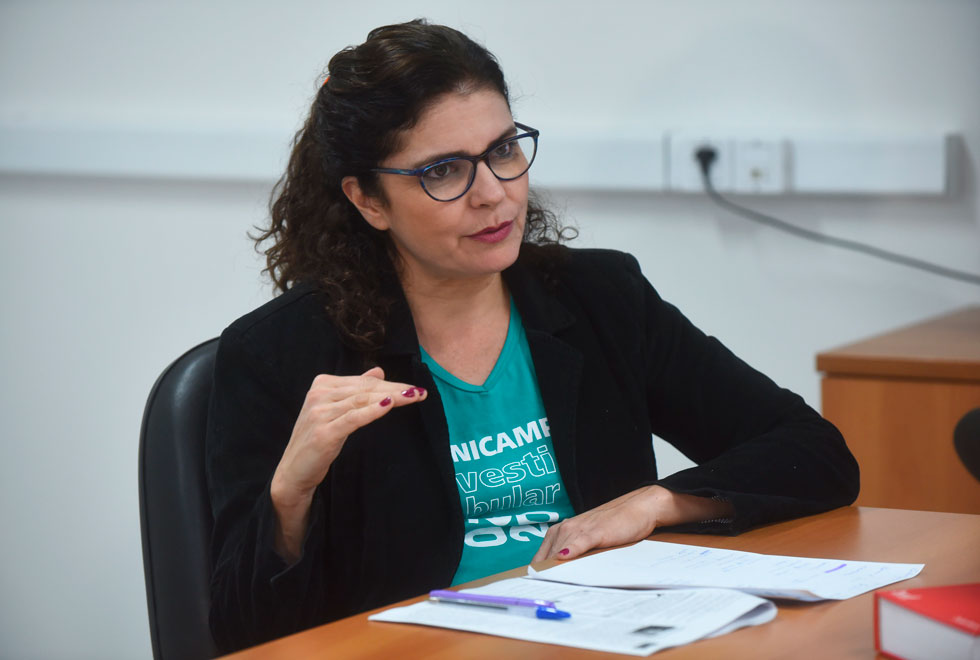 Vestibular 2020, primeira fase. Márcia Mendonça, coordenadora acadêmica da Comvest Vestibular 2020, primeira fase. Márcia Mendonça, coordenadora acadêmica da Comvest