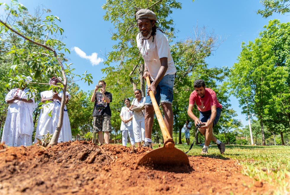 Baobá é plantado na Praça da Paz dentro da programação do Unicamp Afro