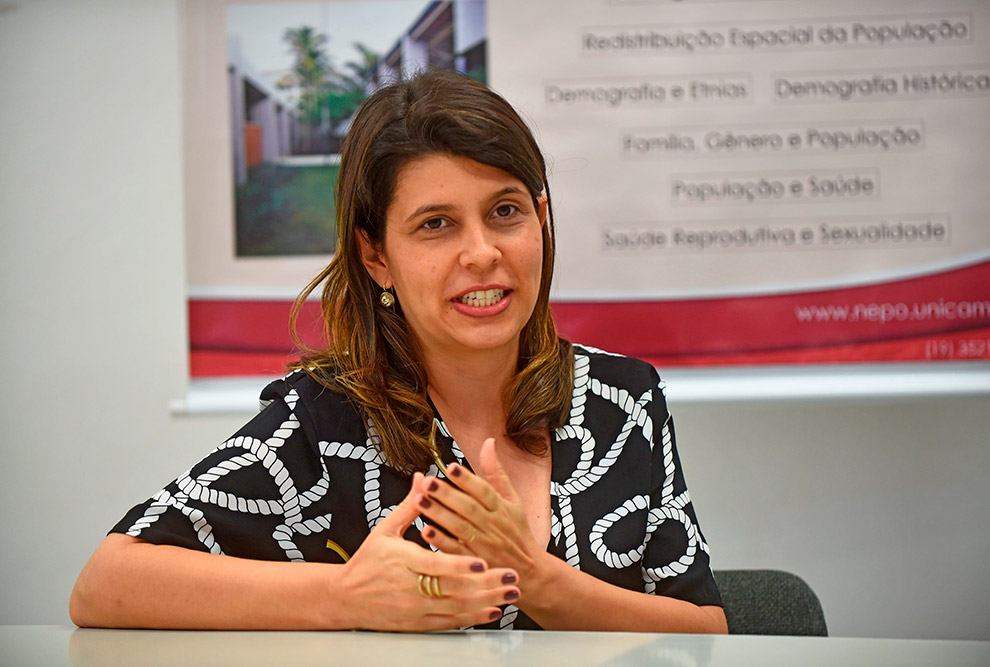 Maísa Cunha, autora do capítulo "Dinâmica populacional e caracterização econômica de Franca"