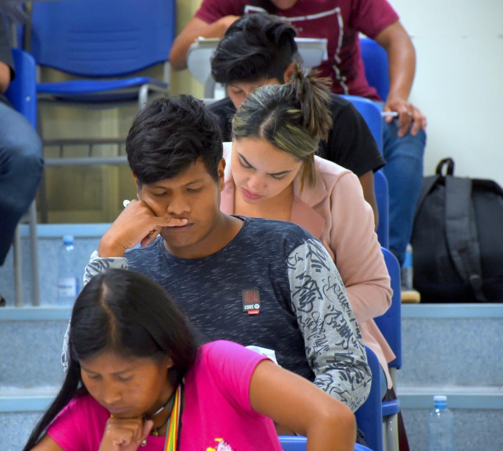 Comvest aplicou em 1º de dezembro a prova da segunda edição do Vestibular Indígena da Universidade Comvest aplicou em 1º de dezembro a prova da segunda edição do Vestibular Indígena da Universidade