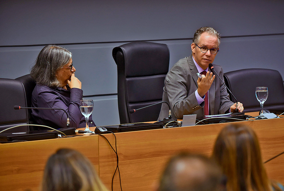 Lançamento da campanha "Nossa Unicamp" na sala do Conselho Universitário