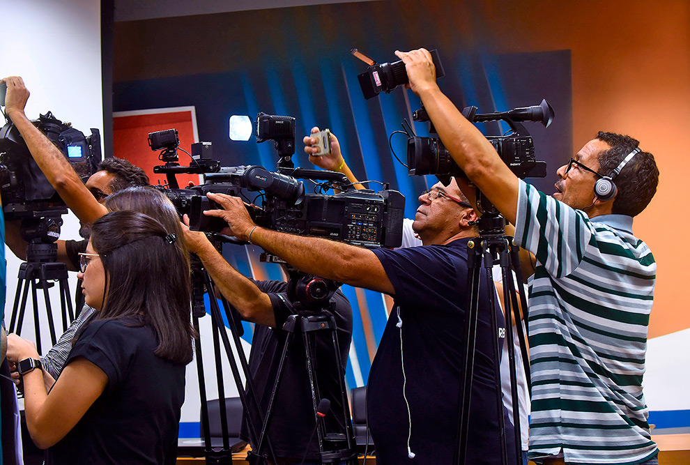 Lançamento da campanha "Nossa Unicamp" na sala do Conselho Universitário