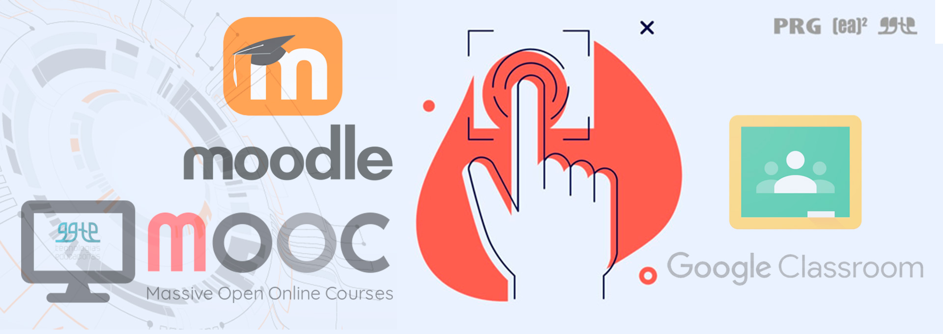 Unicamp incentiva uso de tecnologias educacionais durante suspensão de atividades presenciais montagem mostra logotipos das plataformas digitais acessíveis aos professores