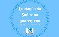 Vídeo explica sobre qualidade do sono na quarentena Logo cuidando da saúde na quarentena