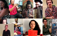 Vídeo do Coletivo Barbante junta 28 músicos para homenagear profissionais de saúde Vídeo do Coletivo Barbante junta 28 músicos para homenagear profissionais de saúde