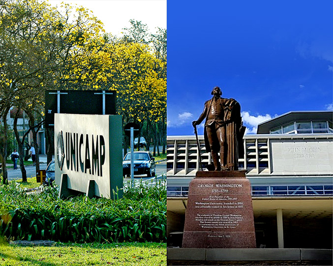 Unicamp e Washington University 