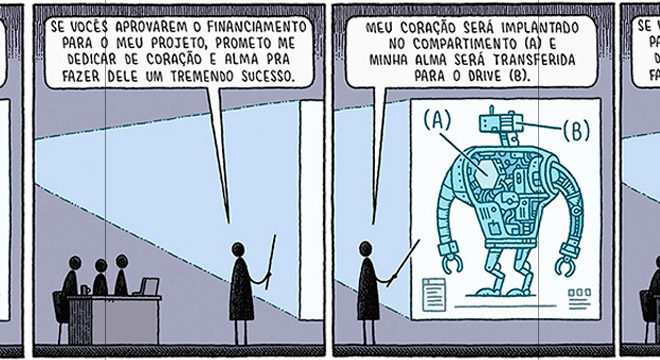 Crédito: Tom Gauld heartagency.com Crédito: Tom Gauld heartagency.com